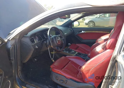 2008 Audi S5 4.2L из США, поврежденный, VIN WAURV78T08A009784